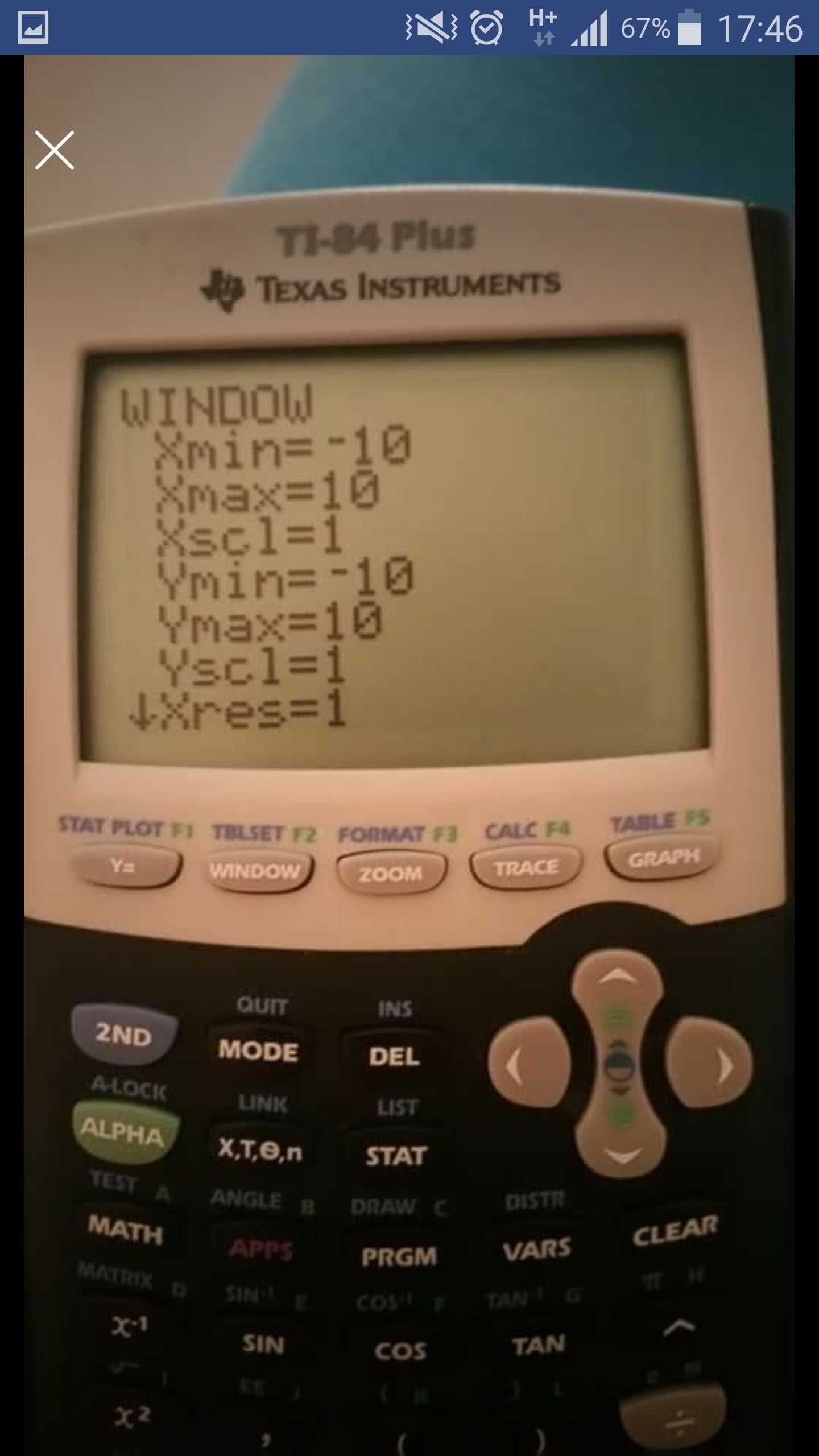 Máquina calculadora Gráfica TEXAS TI-84 PLUS - usada