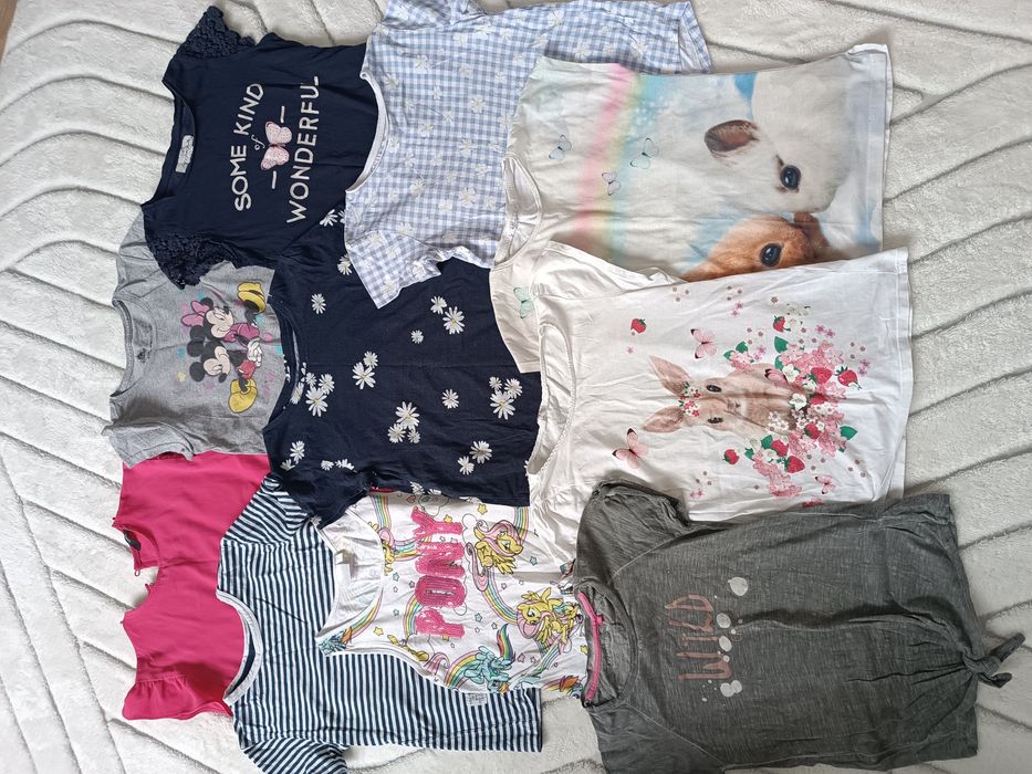 Paka ubrań dziewczynka 134/140