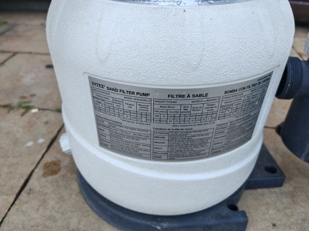 Filtr piaskowy Intex