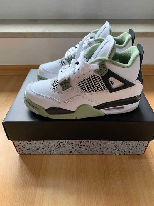 Buty meskie Mokasyny Jordan_4_Retro_Seafoam R.44