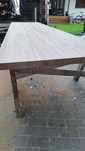 Blat dębowy o wymiarach 76.5cmx305cmx38mm  mikrowczep