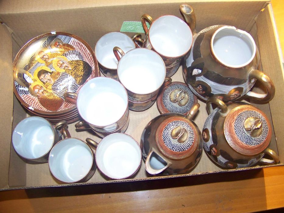 serviço de café de porcelana chinesa