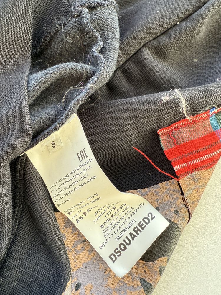 Sweat dsquared2 algodao.