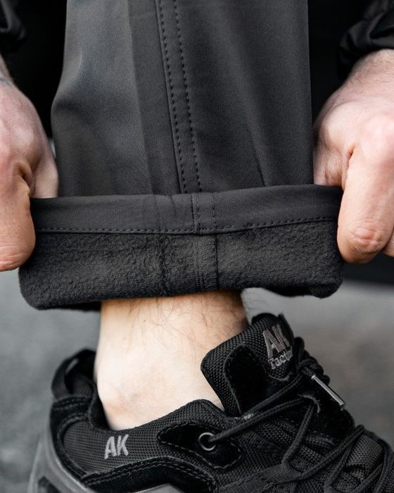 Темно-сірі Softshell міські тактичні штани MAXIMUS  darck grey