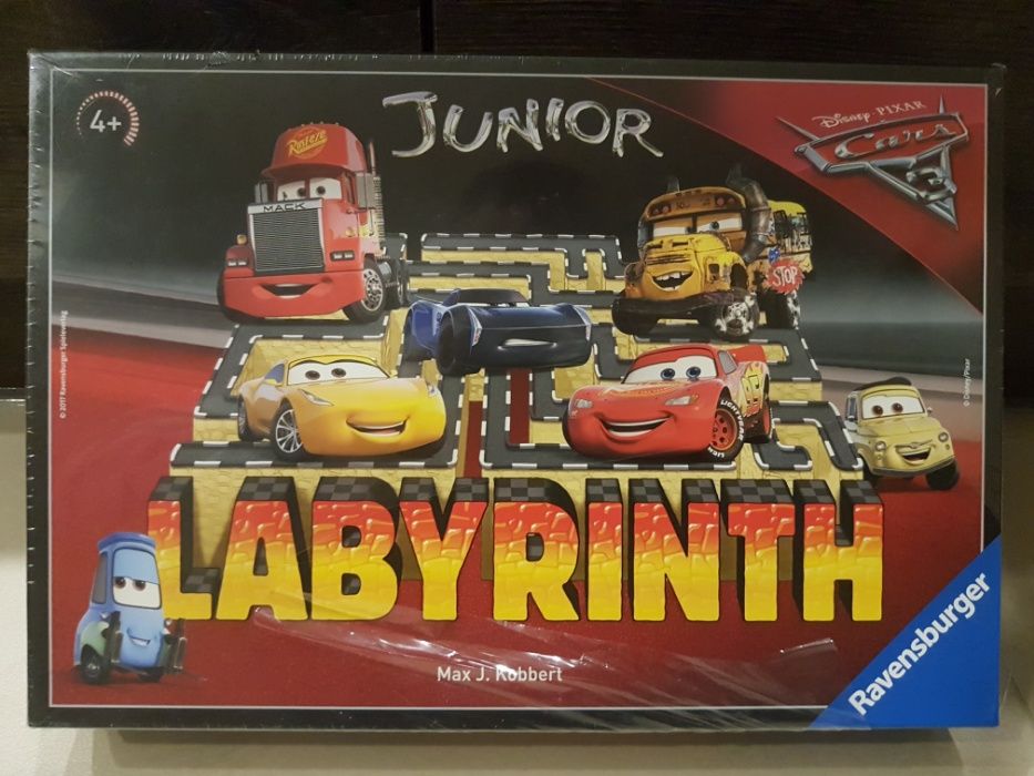 GRA planszowa LABYRINTH JUNIOR CARS 3 Ravensburger