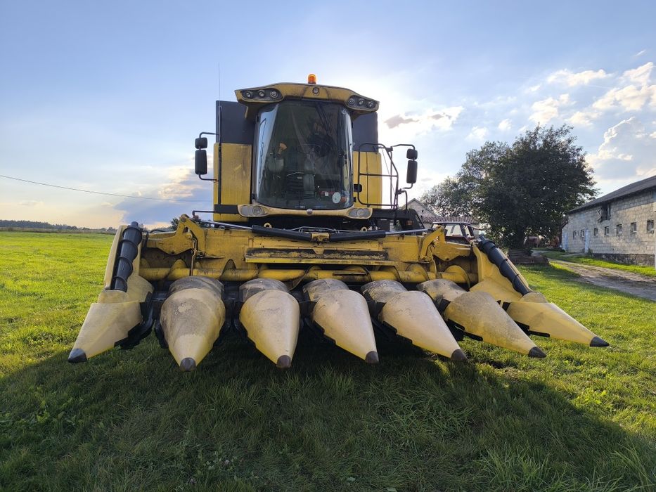 Koszenie kukurydzy zbiór plonów