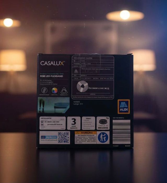 Розумна Wi-Fi led стрічка RGB 5 метрів додаток CASALUX якісна