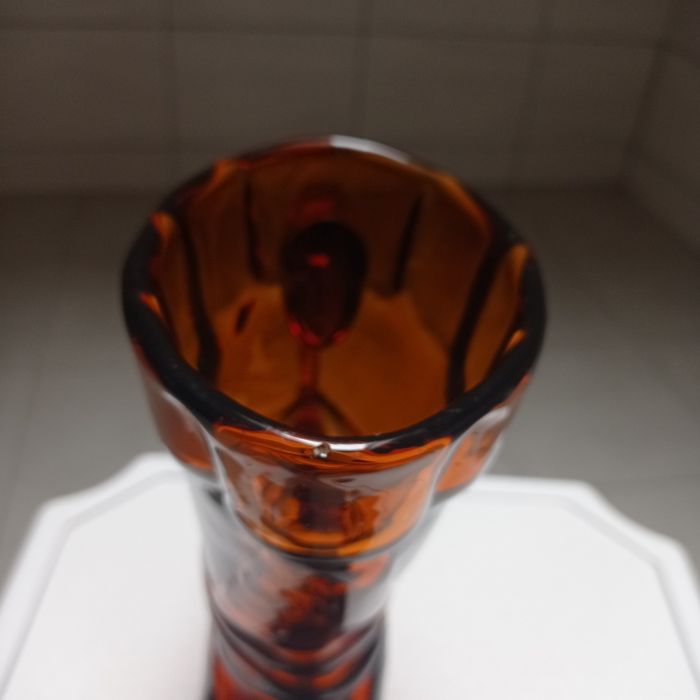 Wazon szklany butz PRL