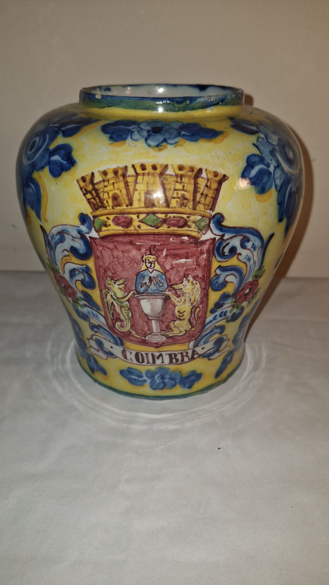 Cachepot ou Jarra Faiança de Sant'Anna