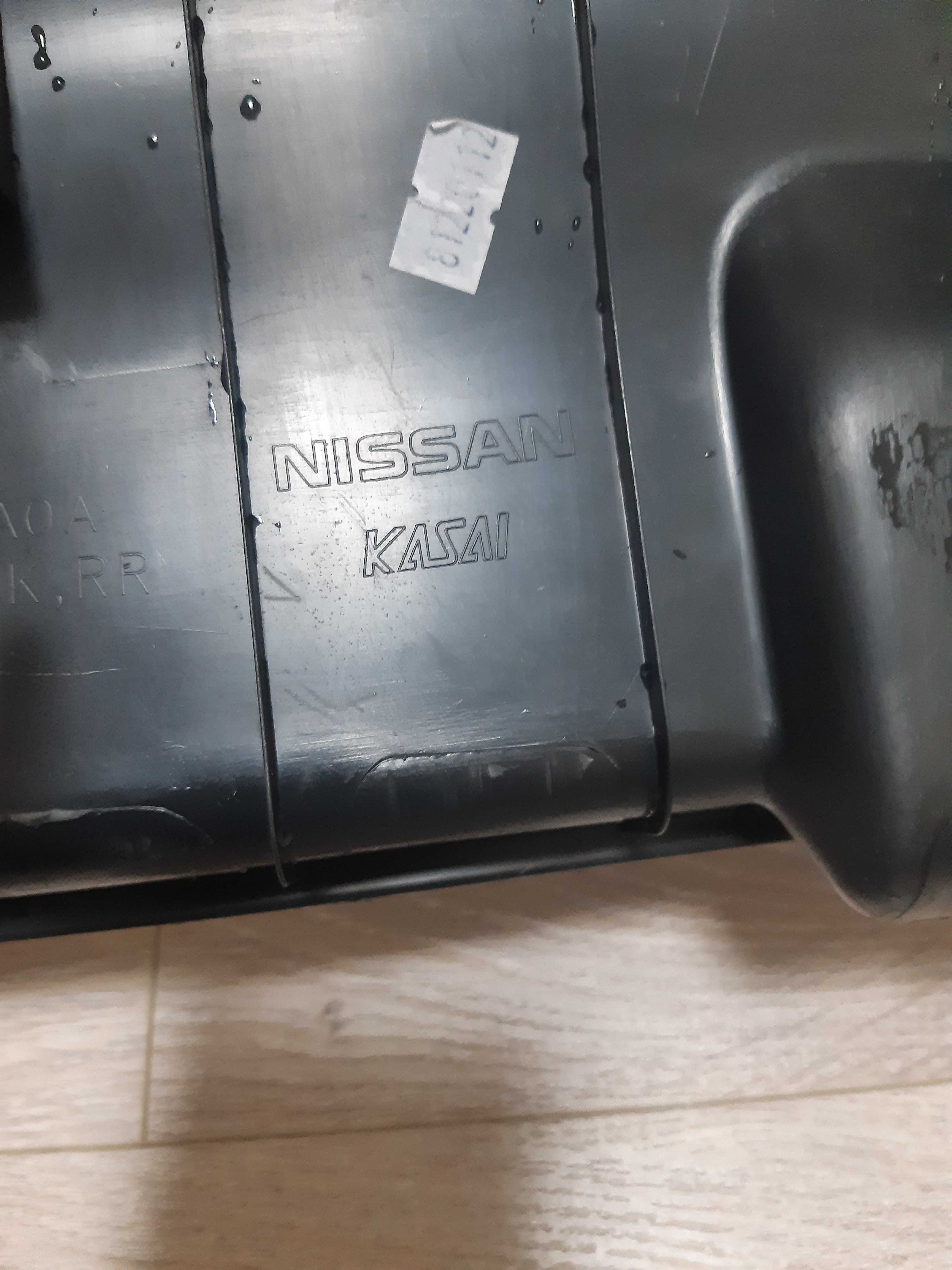Накладка проема багажника Nissan Versa 12-19 usa черный,  84921-3BA0A