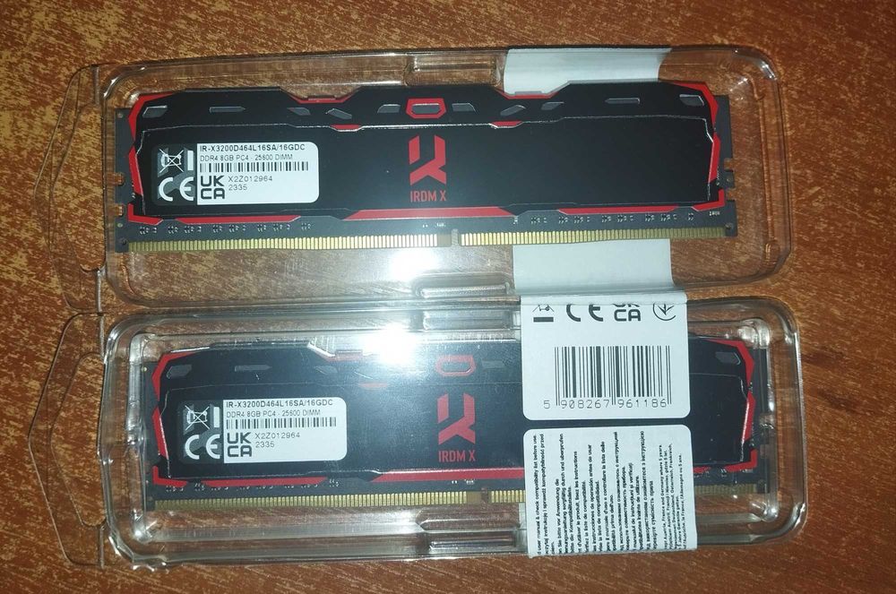 Оперативна пам'ять GoodRam DDR4 16GB 2x8GB 3200MHz є ГАРАНТІЯ