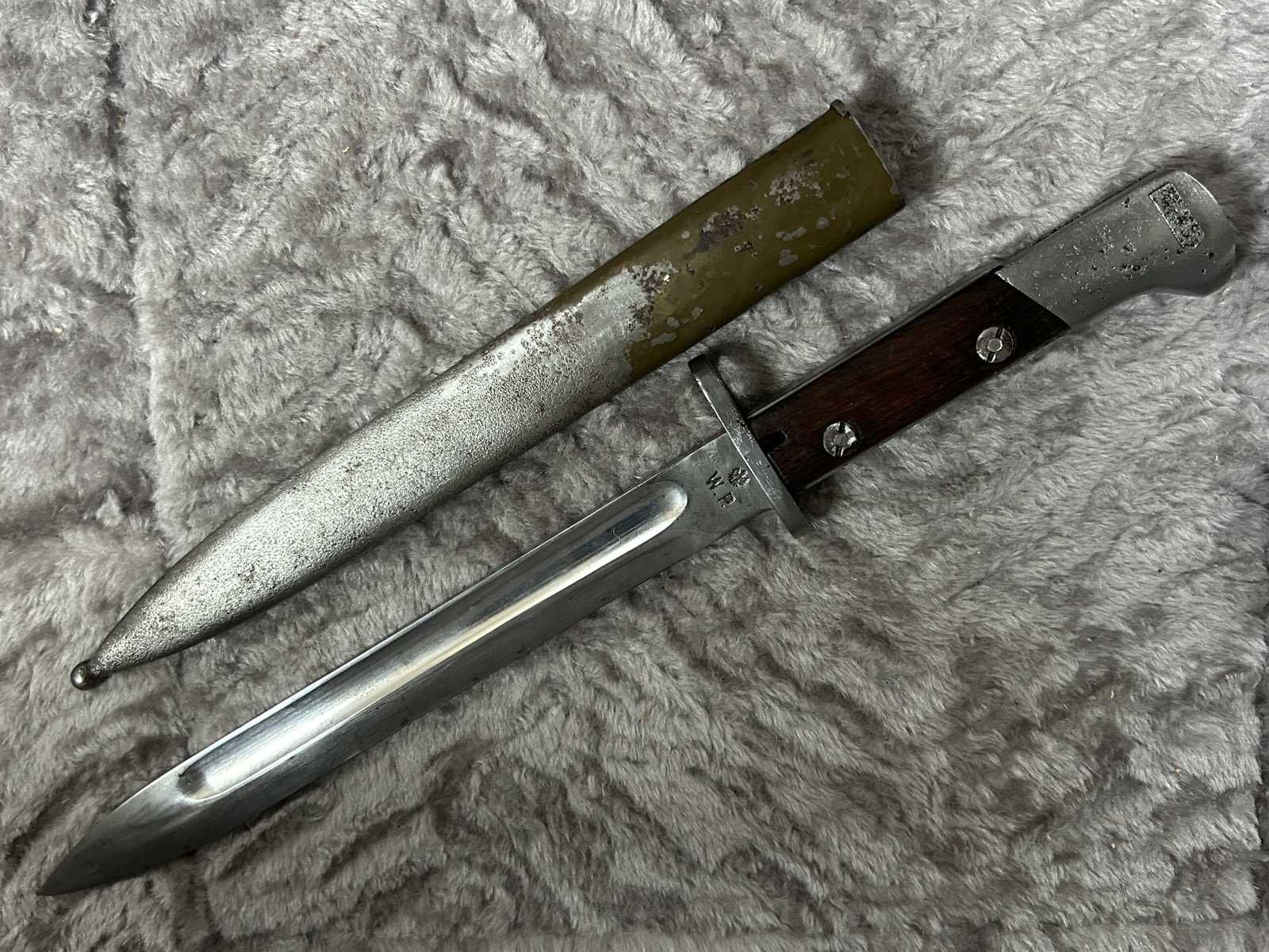 Polski bagnet WZ.28 Perkun - oryginalny, zgodny, ładny