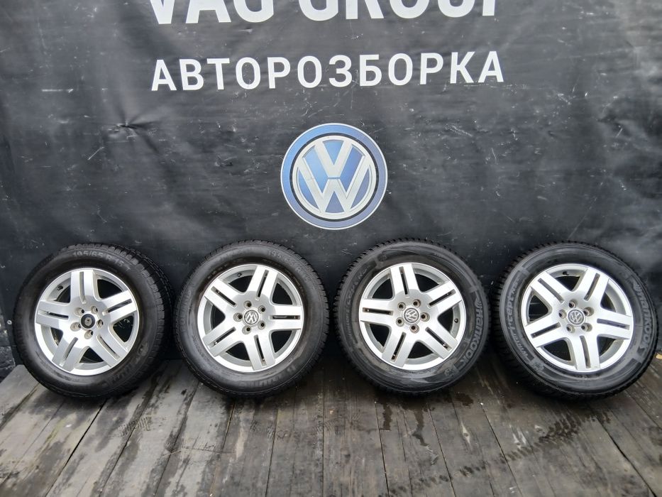 Титани з Резиною  5*100 R15 диски Титани колеса  195/65 R15