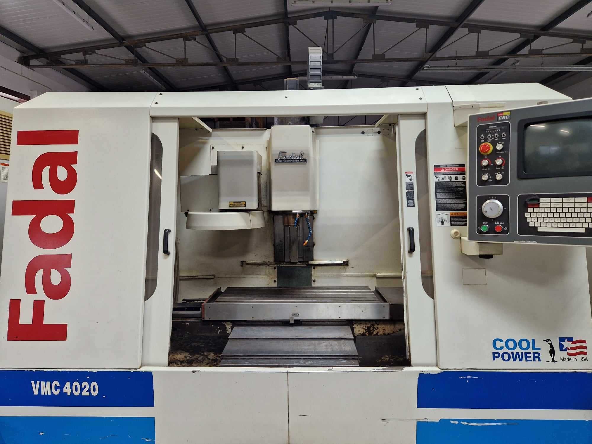 Pionowe centrum obróbcze CNC Fadal VMC 4020 HT 906-1