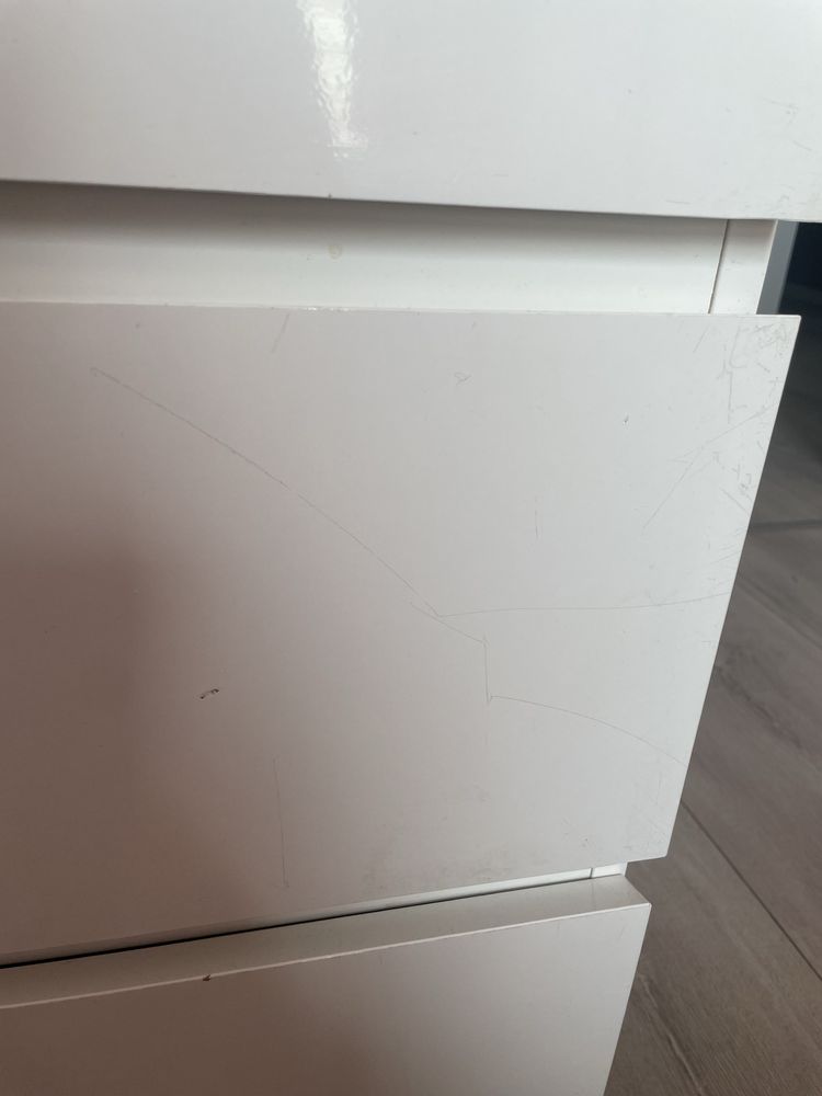 Meble komoda i 2x szafi nocne Ikea