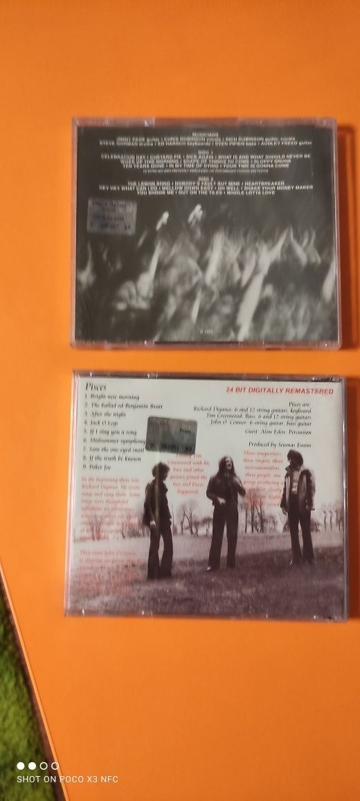 Jimmy Page and The Black Crowes(2 cd),Pisces,cd,Led Zeppelin ,hard roc