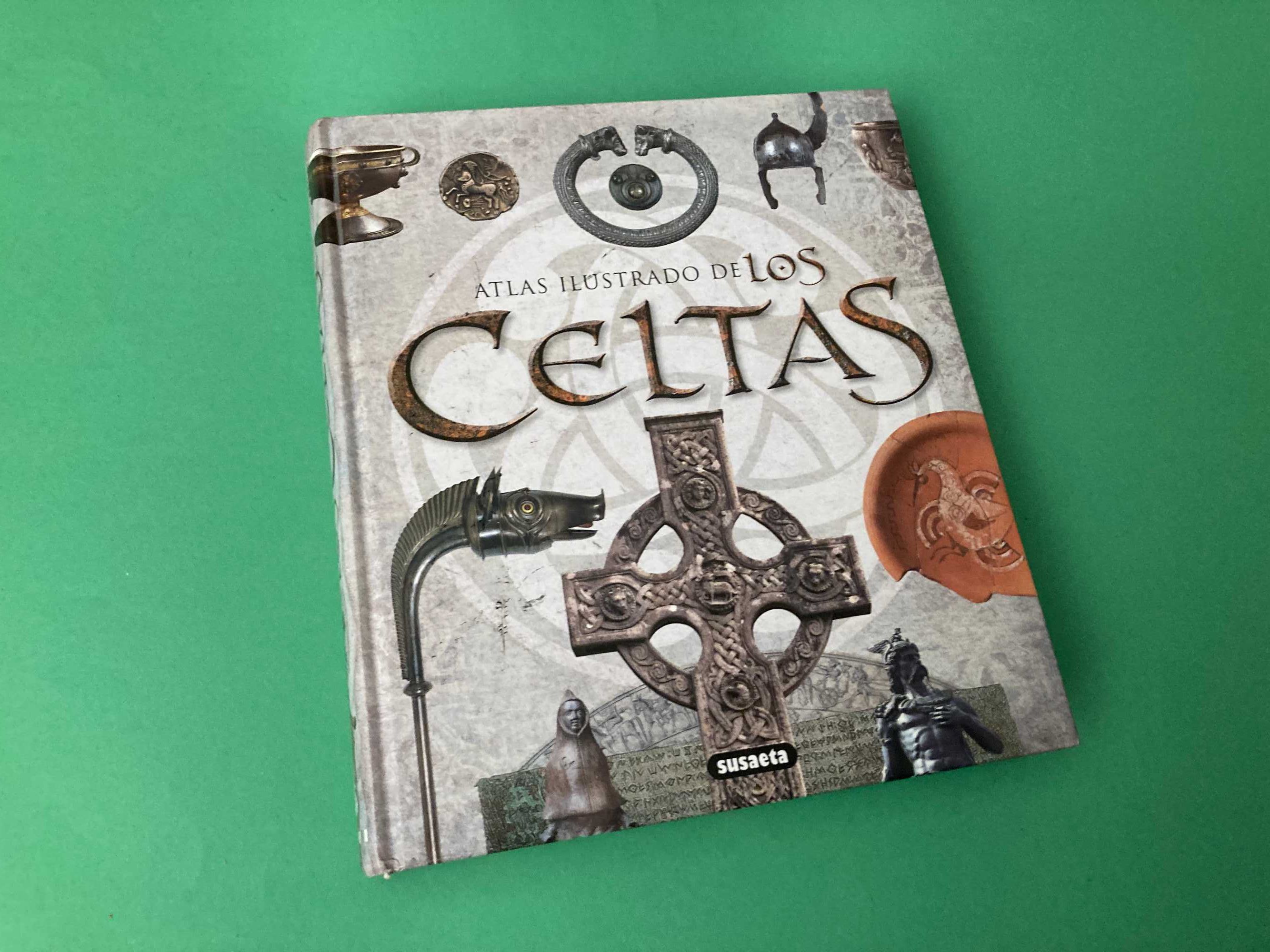 Livro Atlas Ilustrado de Los Celtas Dos Celtas Em Espanhol