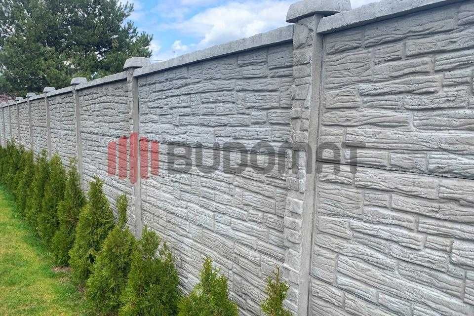 Ogrodzenie betonowe płyty ogrodzeniowe słupy płot betonowy - Producent
