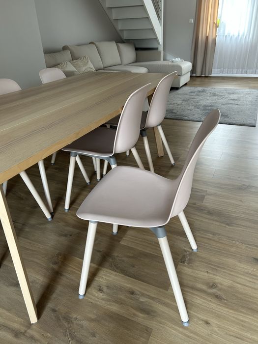 Stół i 6 krzeseł 200 cm ikea
