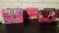 Kuferki Sofia the First , Polly Pocket i Monster High