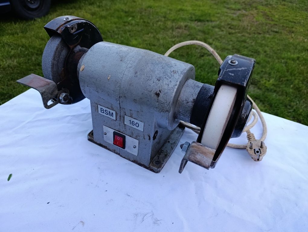 Stara niemiecka szlifierka stołowa bsm 700 watt