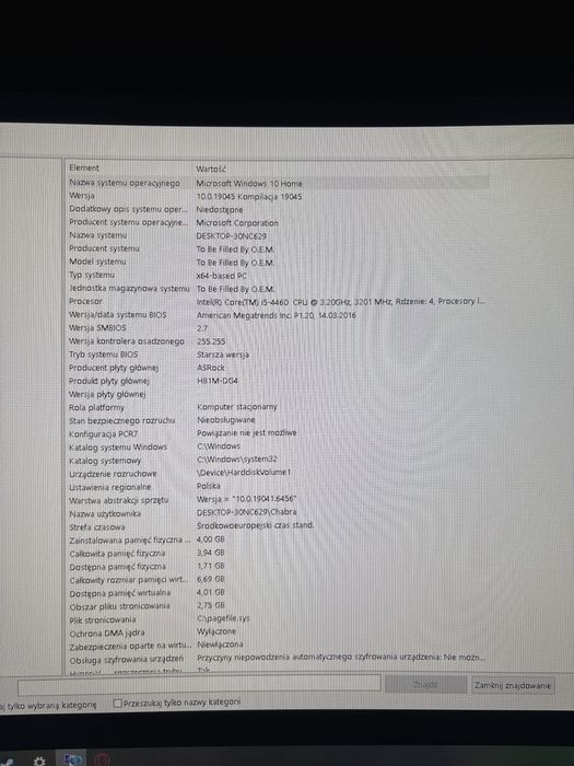 Komputer stacjonarny