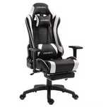 Fotel gamingowy Dowinx z masażem – ergonomiczny, regulowany, skórzany
