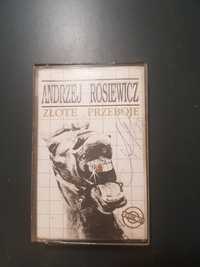 Andrzej Rosiewicz Zlote przeboje Z AUTOGRAFEM ARTYSTY kaseta magnetofo