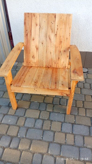 Крісло садове дерев'янне