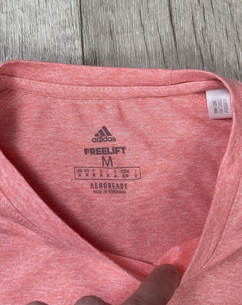Adidas Aeroready freelift футболка M размер спортивная розовая