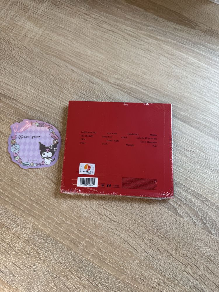 kpop blackpink Jennie „Ruby" album digipack ver. target exclusive pob