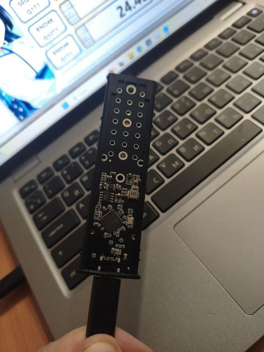Портативний новий SSD M2 Nvme 256 Gb, карман М2, швидкісна флешка