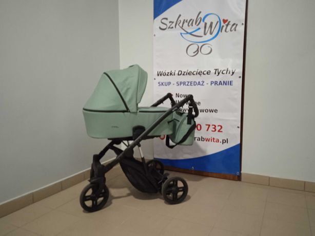 Wózek dziecięcy Milu Kids Atteso Ledo powystawowy wysyłka SZKRABWITA