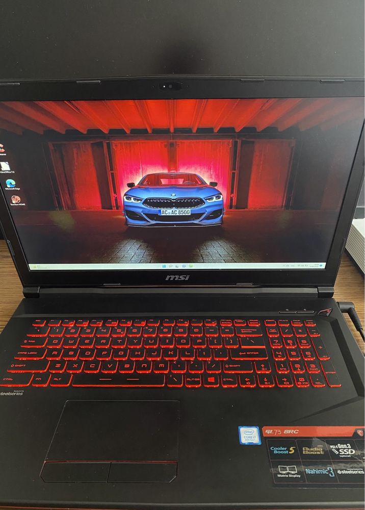 Laptop Gamingowy MSI 17,3” GL73 8RC