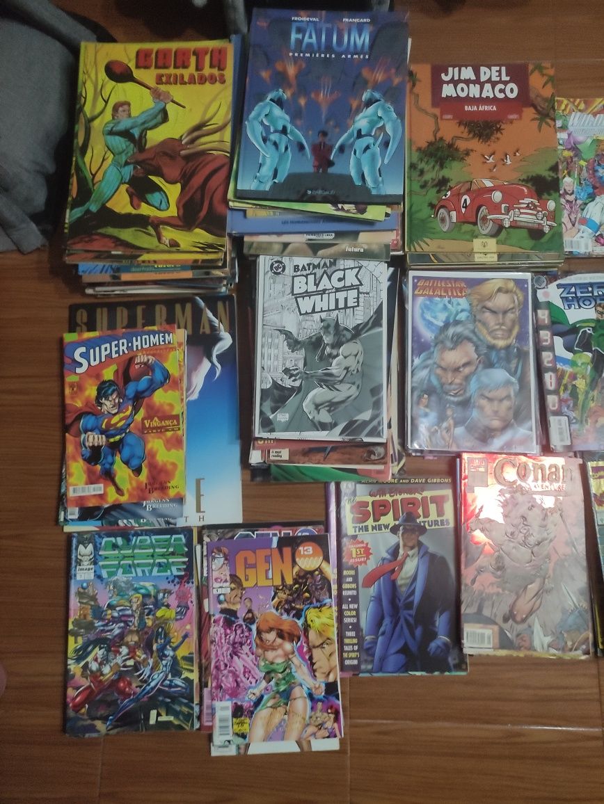 Coleção de comic books