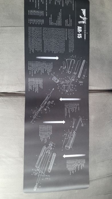 mata do czyszczenia broni glock  ar 15 asg