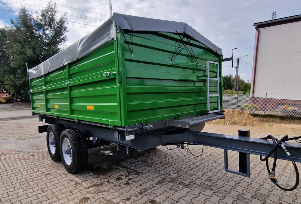 Przyczepa Tandem Wisskirchen 10T 3 stronny wywrot