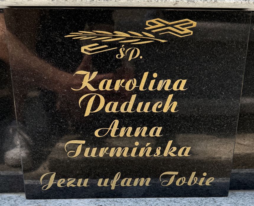 Tabliczki Granitowe {Wysyłka}