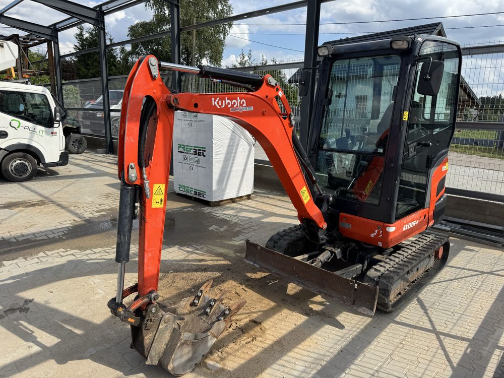 Kubota KX019-4 Pierwszy właściciel kpl łyżek