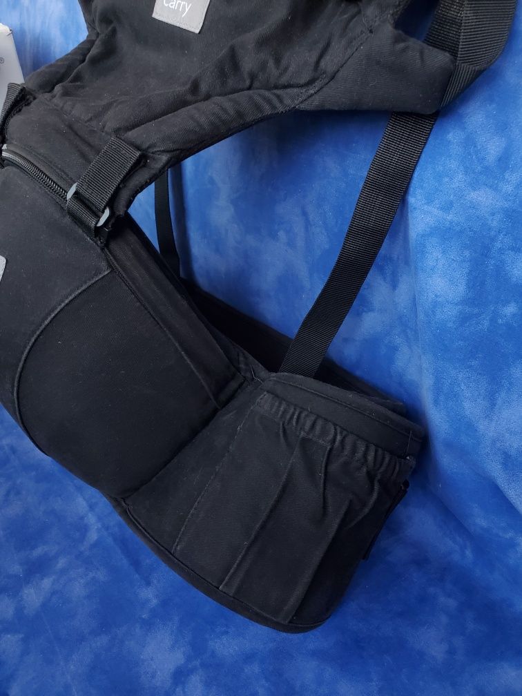 Хіпсіт ергорюкзак 6в1 чорного кольору Love and carry