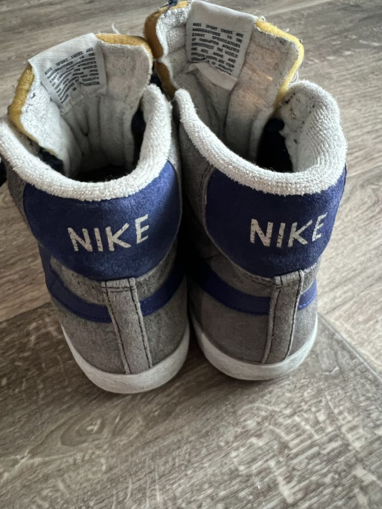 Високі кеди высокие замша  nike р.39