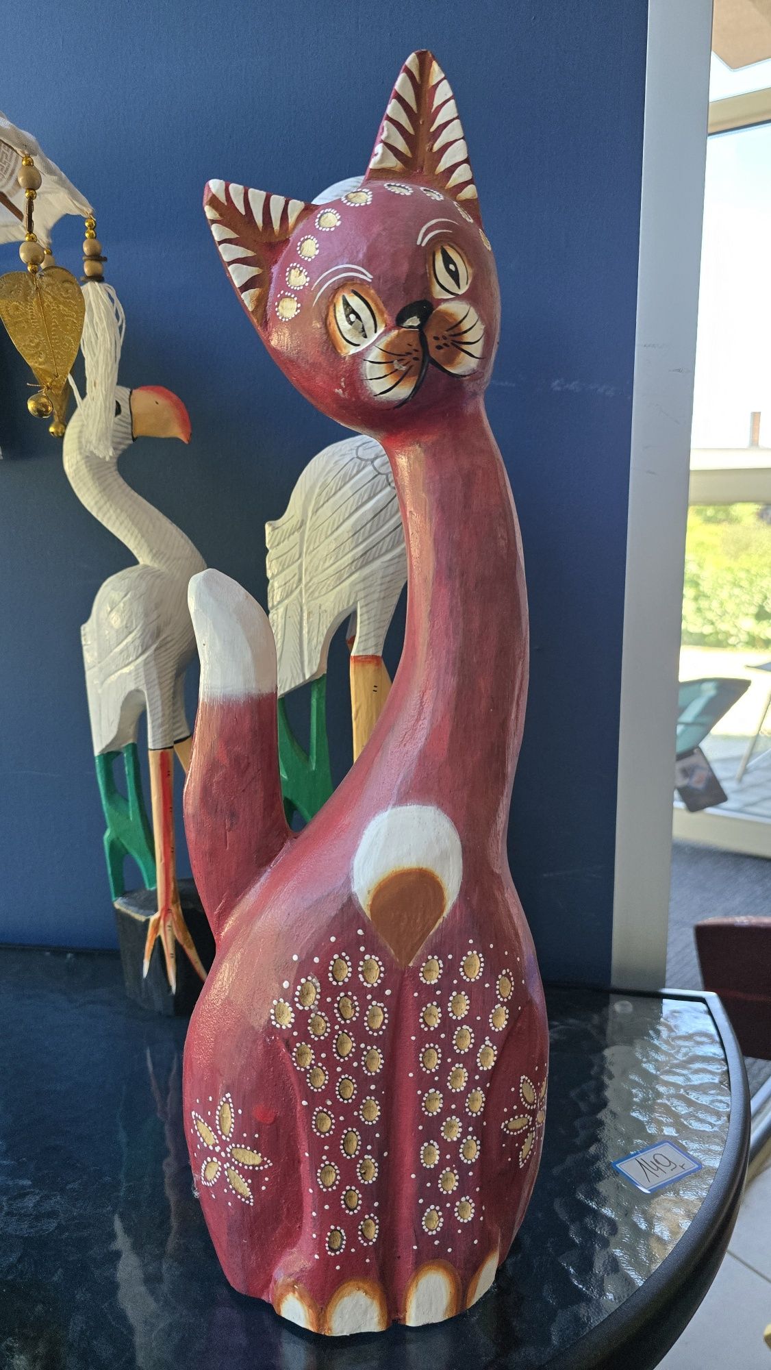 Figurka kot kotek 50cm ręcznie wykonana