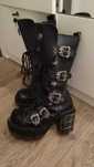 Platformy buty demonia gotyckie goth rock metal alternative uszkodzone