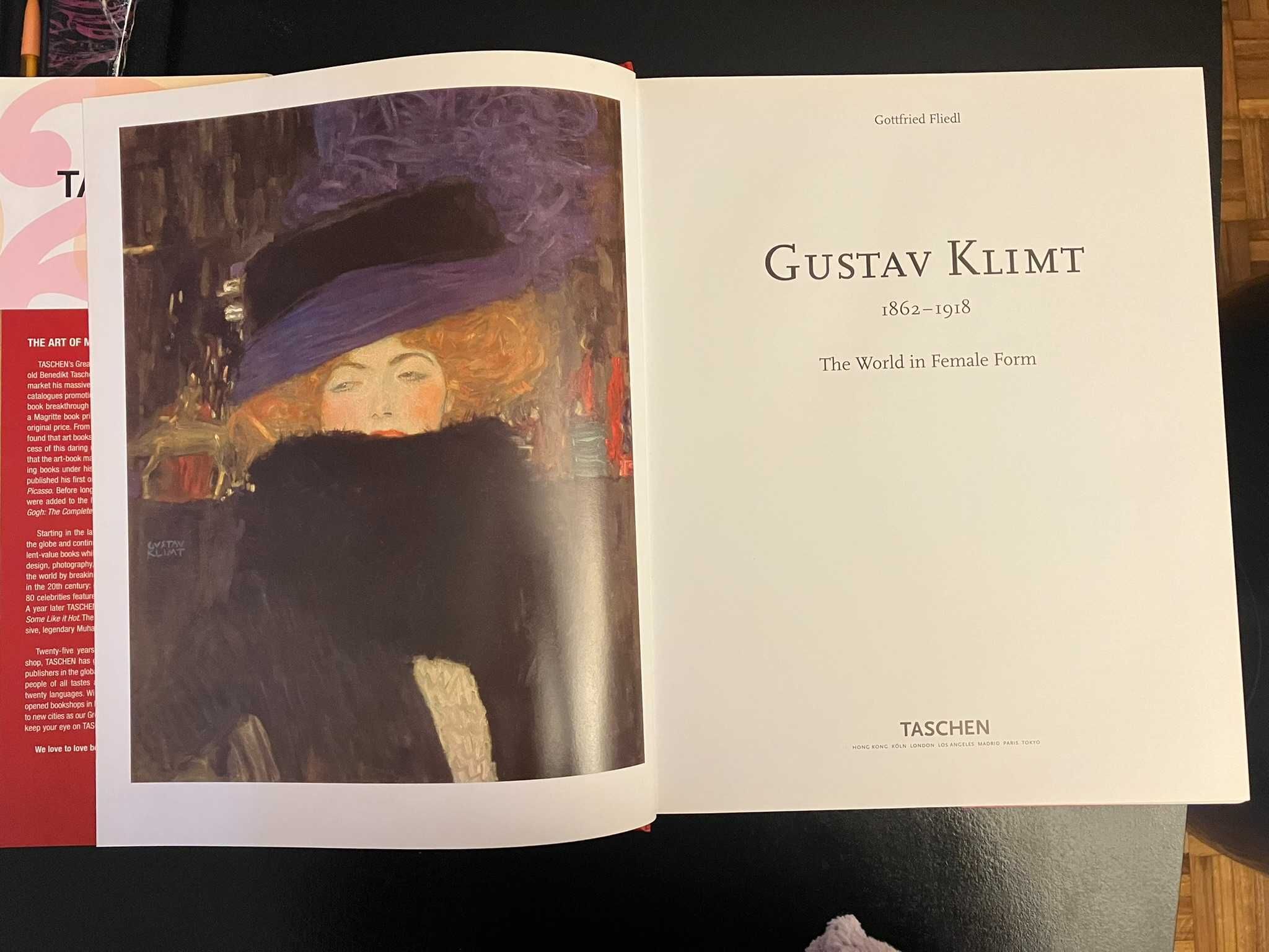Livro KLIMT Gottfried Fliedl Taschen