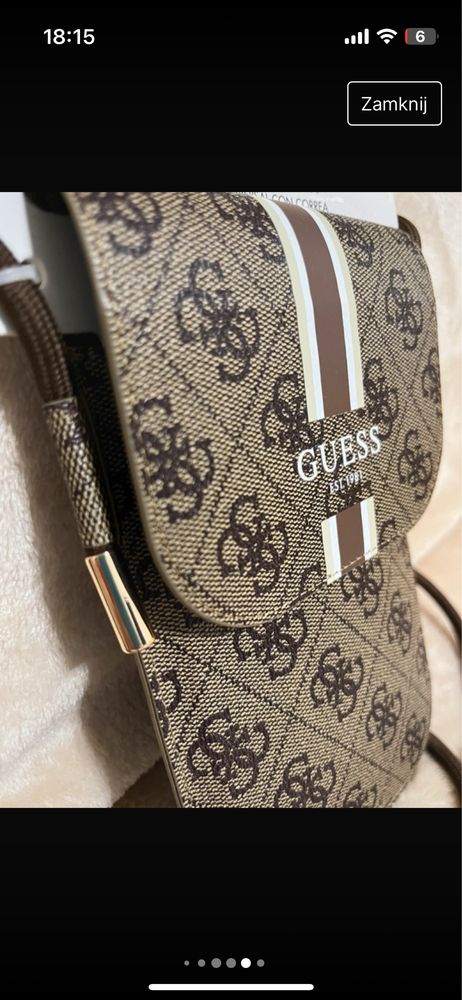Guess torebka etui na telefon