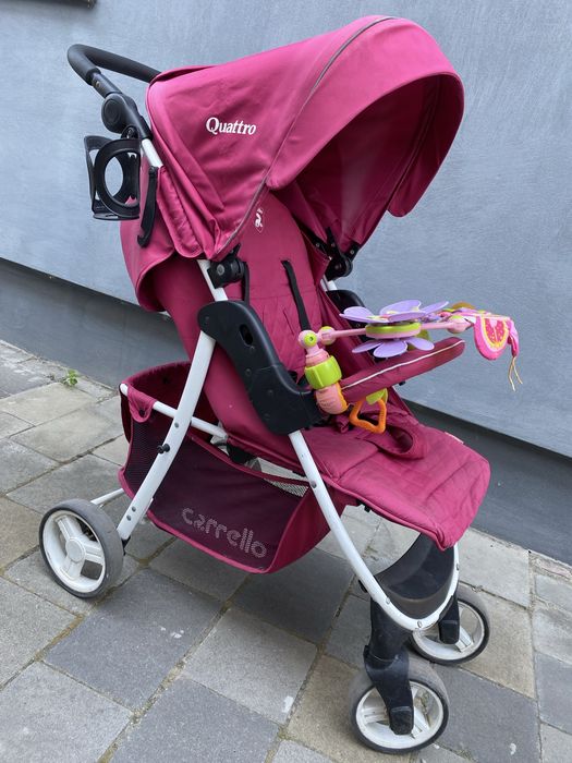 Прогулянковий візок-коляска для дівчинки