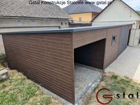 garaż blaszak 12x6 budynek gospodarczy wzmocniony profil ocynkowany
