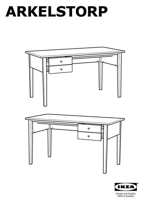 Ikea Secrétaria de madeira 140x70