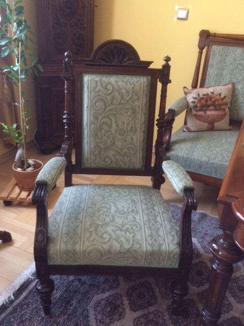 kpl. sofa plus 2 fotele eklektyczne