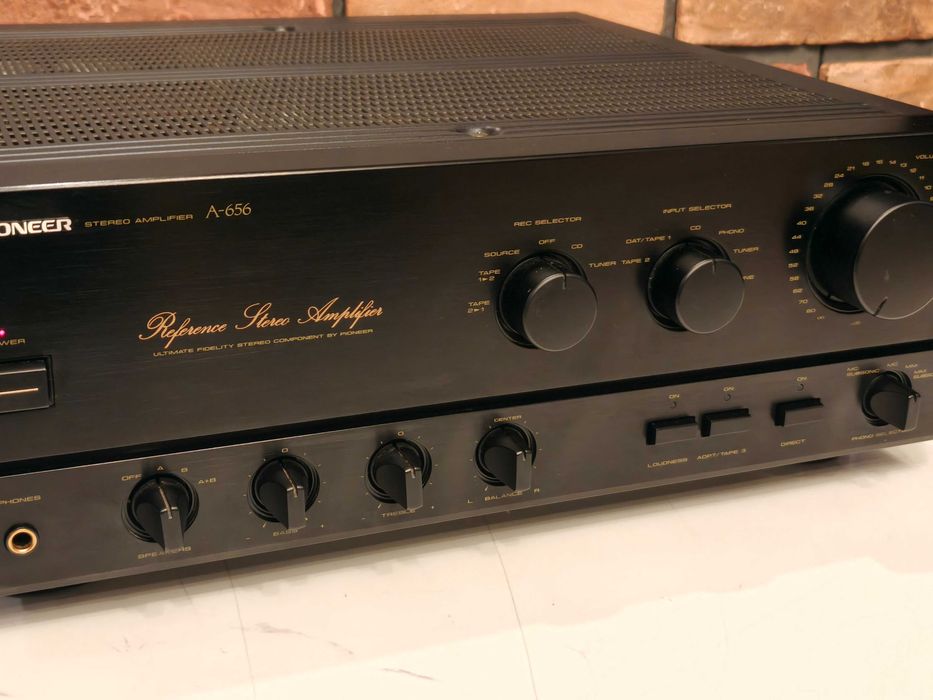PIONEER A-656 ! Potężny wzmacniacz stereo w świetnym stanie !